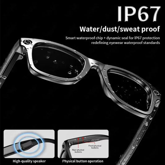 NexoraVision Pro — משקפיים חכמות עם מצלמה מובנית